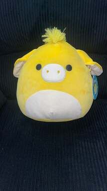 Squishmallow Gavyn The Yellow Donkey Easter 2023 11" Plush First to Market BNWT
